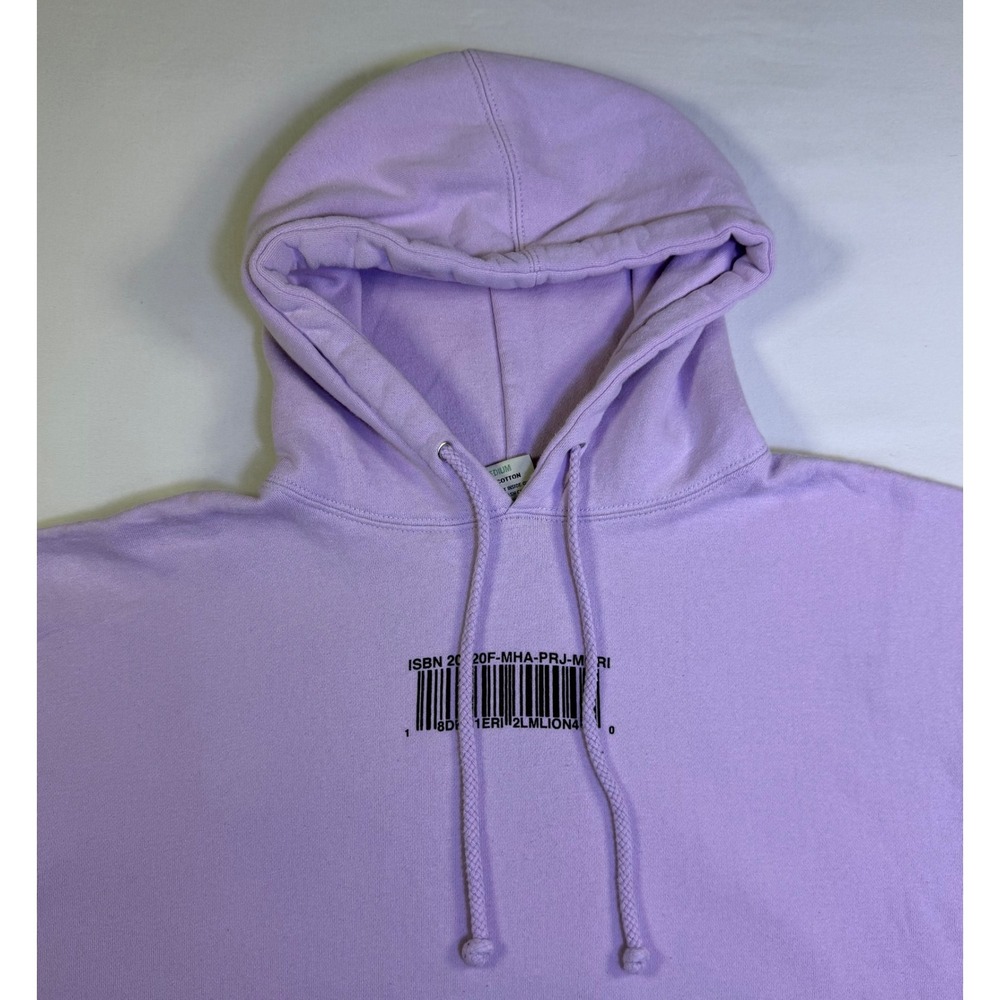 Project Mori My Hero Academia Manga Graphic Hoodie Lavender Purple Medium Rare - Picture 5 of 15